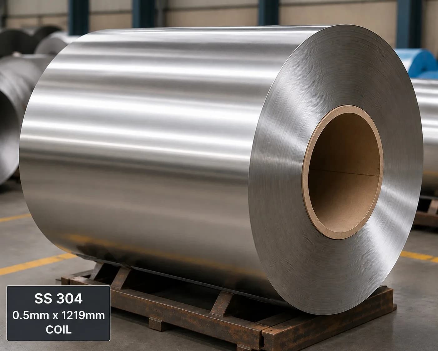 Stainless Steel Coil 304 tebal 0.46mm