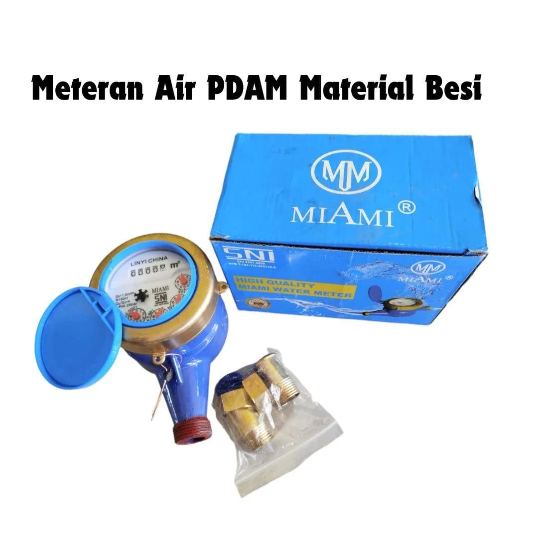 METERAN AIR PDAM BESI METERAN PAM BODY BESI WATER METER SNI